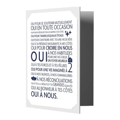 Affiche - Règles mariage heureux CEREMONIE DRAEGER PARIS