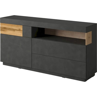 Commode 1 porte 3 tiroirs collection GALAKA RECOLLECTION