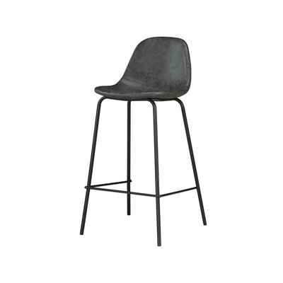Chaise pour îlot central 65 cm en cuir synthétique (à l'unité) - HENRIK RENDEZ-VOUS DÉCO