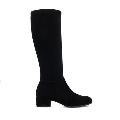 Bottes au genou en daim extensible - TOPSY DUNE LONDON