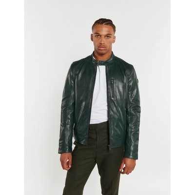 Blouson cuir homme classique La Redoute