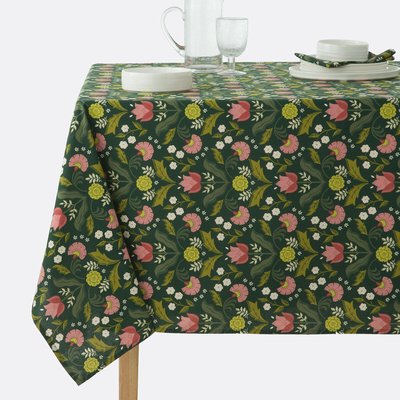 Nappe imprimée en coton lavé, Suzanna LA REDOUTE INTERIEURS