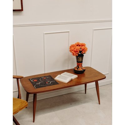 Table basse en céramique Liv N°318 - Bon état DEBONGOUT