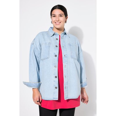 Chemise en jean, oversized, col de chemise STUDIO UNTOLD