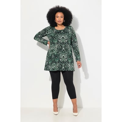 T-shirt long à col rond et manches longues ULLA POPKEN