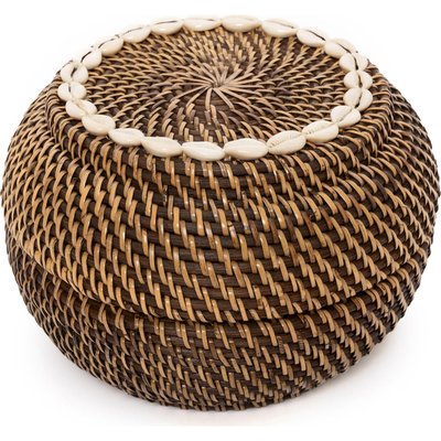Corbeille Peek-a-Boo en rotin naturel RECOLLECTION