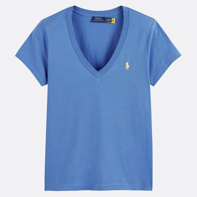 Camiseta con cuello de pico y manga corta POLO RALPH LAUREN