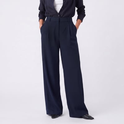 Pantalon taille haute à plis devant ERARIA ARTLOVE