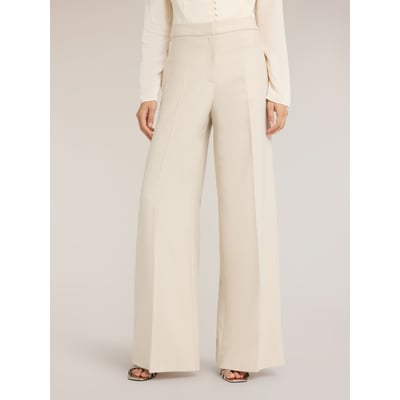 Pantalon palazzo avec inserts satin MOTIVI