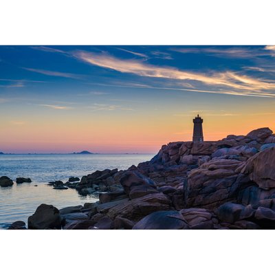Tableau Mural Côte Granit Rose MER CEANOTHE