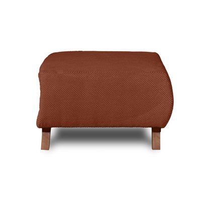Pouf en Velours texturé  - CRISTAL LISA DESIGN