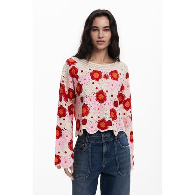 Desigual - Top en crochet multicolore DESIGUAL
