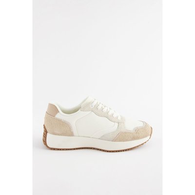 Baskets en daim forever comfort à semelle épaisse NEXT