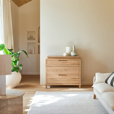 Commode en teck massif ACHILLE TIKAMOON