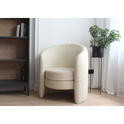 Кресло из массива березы и букле SO'HOME