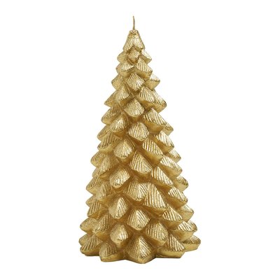 Bougie décorative Sapin - Grand modèle - H. 20 cm MATHILDE M