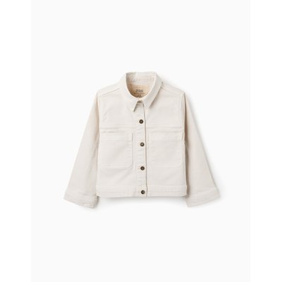 Veste en Sergé avec Boutons Dorés ZIPPY