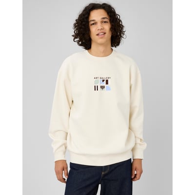 Sweat imprimé poitrine BZB