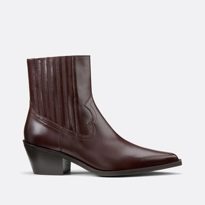 Botas estilo vaquero de piel LA REDOUTE COLLECTIONS