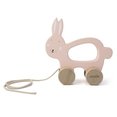 Jouet à tirer en bois Mrs. Rabbit - Trixie TRIXIE