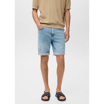 Bermuda en jean slim fit MANGO MAN