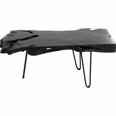 Table basse Aspen noir 100x40 KARE DESIGN