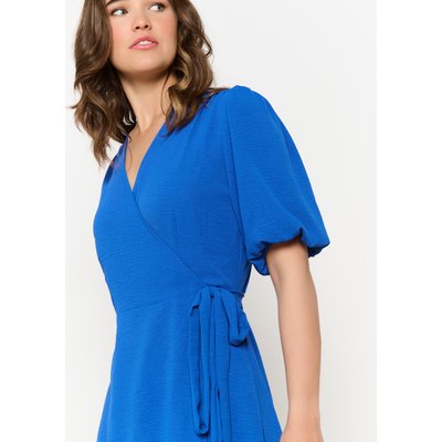 Robe portefeuille à manches ballon LOLALIZA