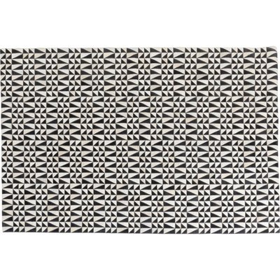 Tapis Zigzag 240x170cm noir et blanc KARE DESIGN