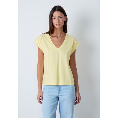 T-shirt col v 100% coton biologique T JOSS V ETAM