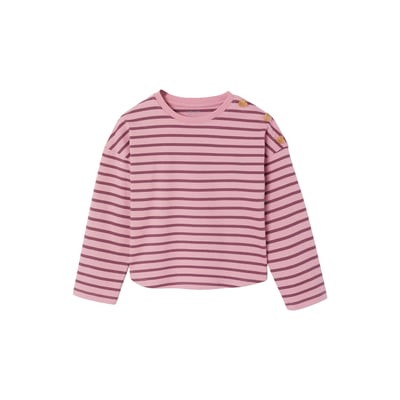 T-shirt marinière manches longues VERTBAUDET