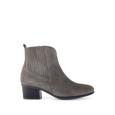 Bottines en cuir lisse à talon décroché GABOR