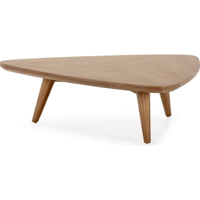 Table basse triangulaire en bois de cèdre RECOLLECTION