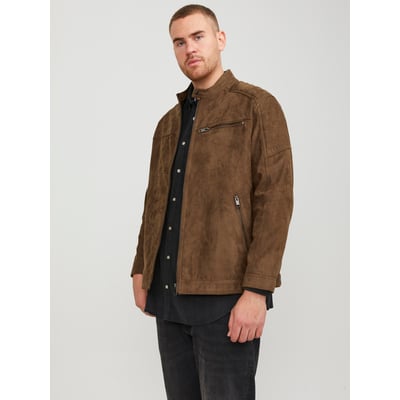 Veste De Motard En Simili-Cuir JACK & JONES