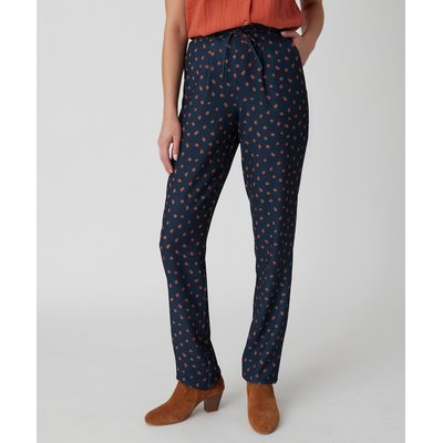Pantalon crêpe imprimé DAMART