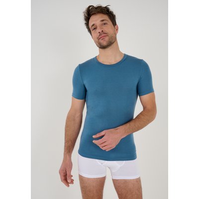 T-shirt col rond fine côte Thermolactyl DAMART