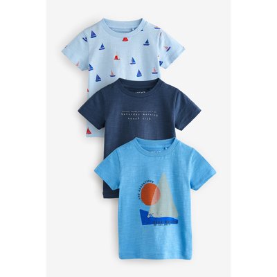 T-shirt à manches courtes, lot de 3 NEXT