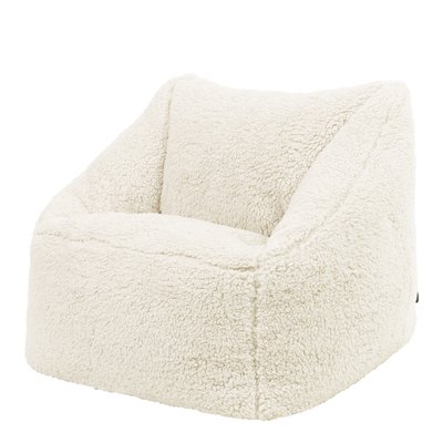 Pouf fauteuil enfant en polaire sherpa - NATALIA ICON
