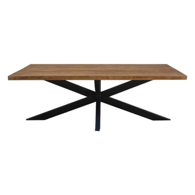 Table à manger rectangulaire bois de manguier 220 cm FULTON PIER IMPORT