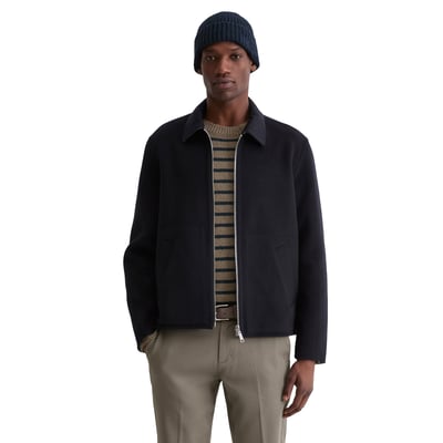 Veste en laine réversible regular en laine double face compacte MARC O'POLO