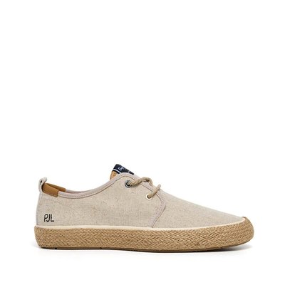 Chaussures Bluchers Avec Détails En Jute PEPE JEANS