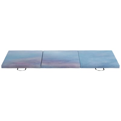 Tapis de gymnastique EPE Gris HOMCOM
