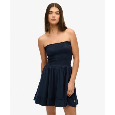 Robe bandeau courte smockée SUPERDRY