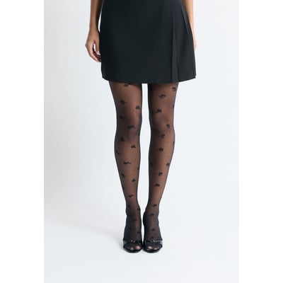 Collant transparent à motifs fleurs OPALYS ETAM