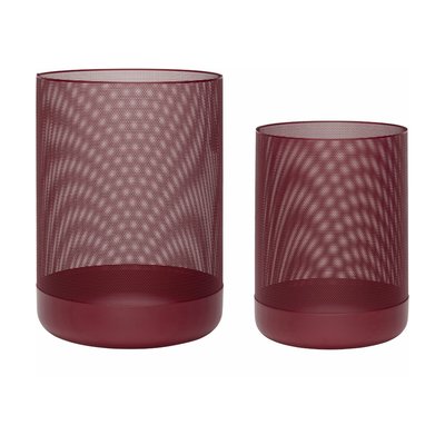 Corbeille et panier en Métal (lot de 2) HUBSCH
