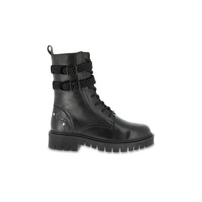 Botas em pele, com atacadores, Aimie KAPORAL