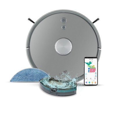 Set Aspirateur Laveur robot laser My Little Robot et réservoir à eau SENYA