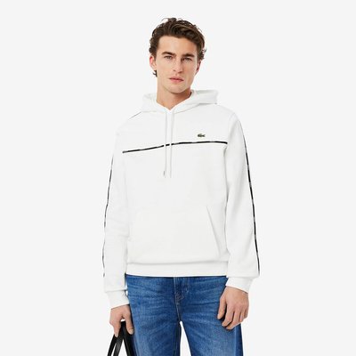 Sweatshirt classic fit bandes siglées LACOSTE