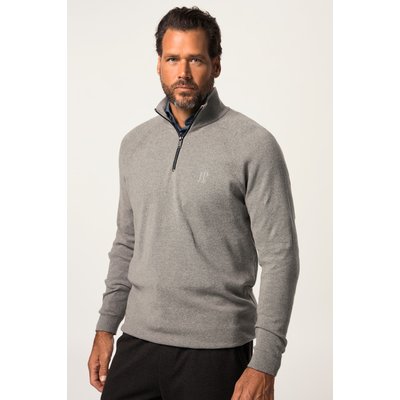 Pull en maille à col camionneur zippé JP1880
