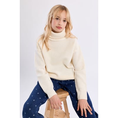 Pull oversize, col roulé MOLLY BRACKEN GIRL