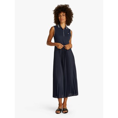 Robe polo midi sans manches TOMMY HILFIGER